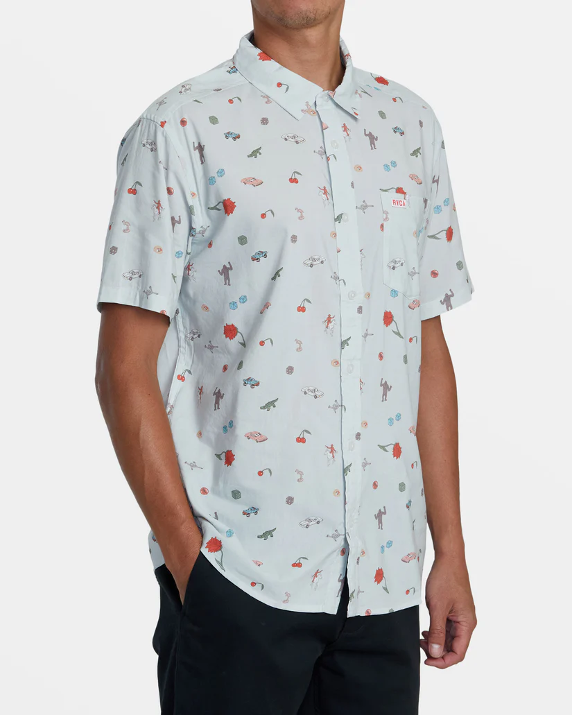 CAMISA MASCULINO RVCA LUKE P WVTP – foto 4